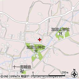 茨城県桜川市真壁町長岡819-1周辺の地図