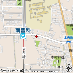 長野県安曇野市豊科本村2244周辺の地図
