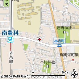 長野県安曇野市豊科本村2307周辺の地図