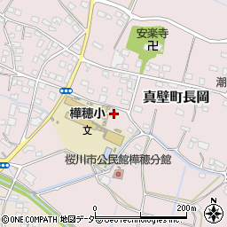 茨城県桜川市真壁町長岡463周辺の地図
