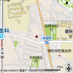 長野県安曇野市豊科本村2304周辺の地図