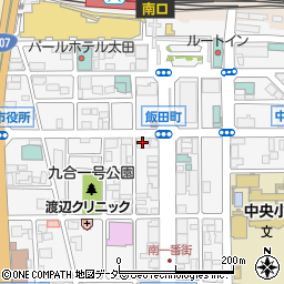 日本海庄や太田南口店周辺の地図