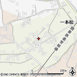 茨城県筑西市一本松1197-12周辺の地図