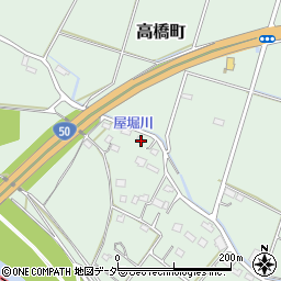 栃木県佐野市高橋町684周辺の地図