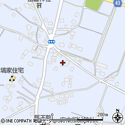 茨城県笠間市安居1786周辺の地図