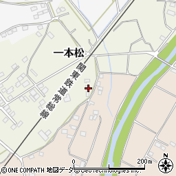 茨城県筑西市一本松1152周辺の地図