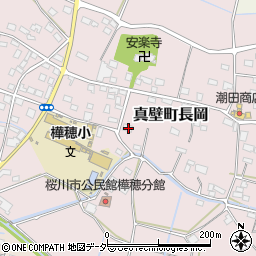 茨城県桜川市真壁町長岡601-2周辺の地図