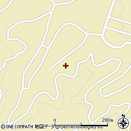 長野県北佐久郡軽井沢町発地522-183周辺の地図