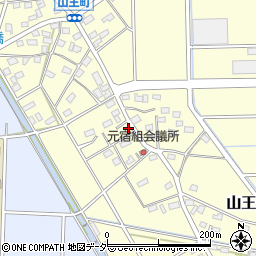 群馬県伊勢崎市山王町755周辺の地図