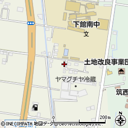 茨城県筑西市一本松663周辺の地図