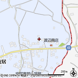 茨城県笠間市安居988周辺の地図