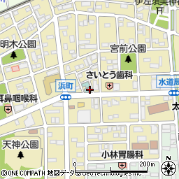 群馬県太田市浜町20-2周辺の地図