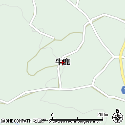 長野県立科町（北佐久郡）牛鹿周辺の地図