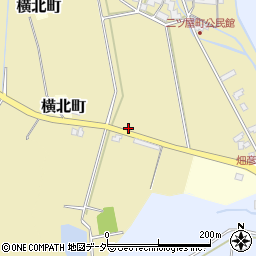 石川県加賀市二ツ屋町に周辺の地図