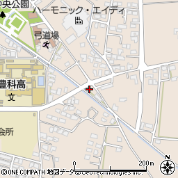 長野県安曇野市豊科3178周辺の地図