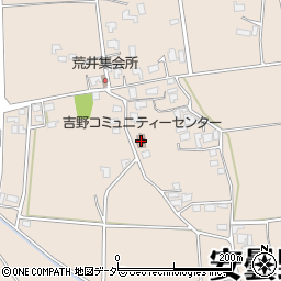 吉野コミュニティーセンター周辺の地図