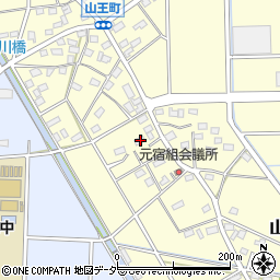 群馬県伊勢崎市山王町758周辺の地図