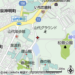 万松園加圧ポンプ場周辺の地図