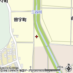 石川県加賀市南郷町（ヘ）周辺の地図