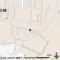 茨城県笠間市吉岡56周辺の地図