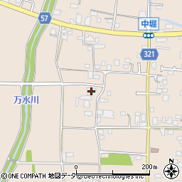 長野県安曇野市堀金烏川3338周辺の地図