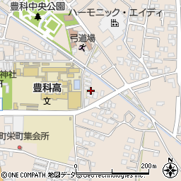 長野県安曇野市豊科2450周辺の地図