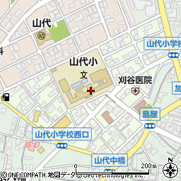 加賀市立山代小学校周辺の地図