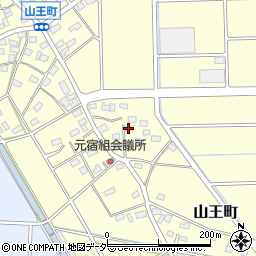 群馬県伊勢崎市山王町804-1周辺の地図