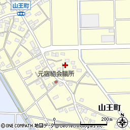 群馬県伊勢崎市山王町804周辺の地図