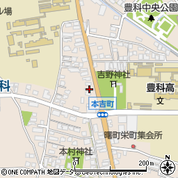 長野県安曇野市豊科本村2310周辺の地図