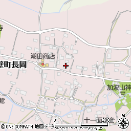 茨城県桜川市真壁町長岡575-1周辺の地図