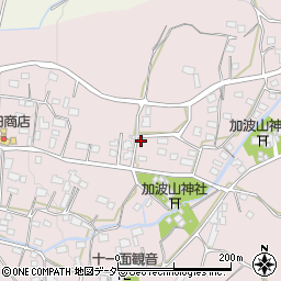 茨城県桜川市真壁町長岡822-3周辺の地図