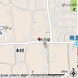 長野県安曇野市豊科2197周辺の地図