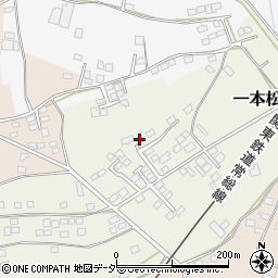 茨城県筑西市一本松1197-7周辺の地図