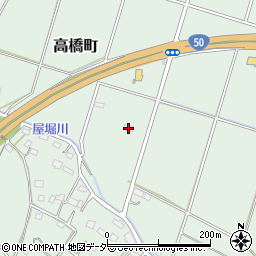 栃木県佐野市高橋町1219周辺の地図