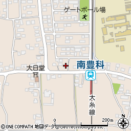 長野県安曇野市豊科2220周辺の地図