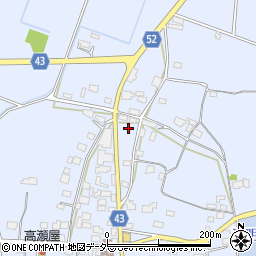 茨城県笠間市安居1475周辺の地図