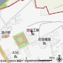 吉田工業株式会社　佐久平プラント周辺の地図