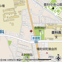 長野県安曇野市豊科本村2312周辺の地図