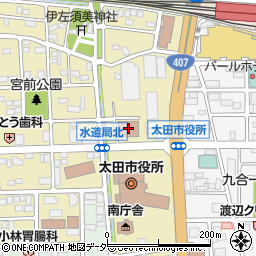 太田商工会議所会館周辺の地図