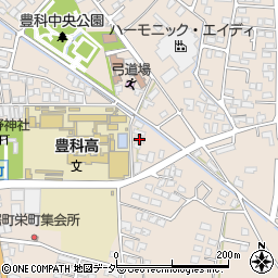長野県安曇野市豊科2449周辺の地図
