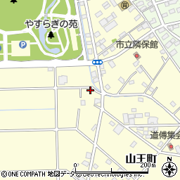 群馬県伊勢崎市山王町3051周辺の地図