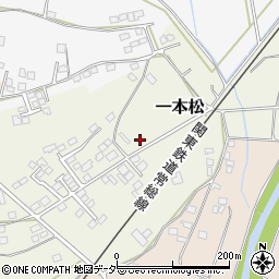 茨城県筑西市一本松1131周辺の地図