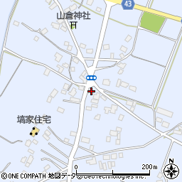 茨城県笠間市安居1779周辺の地図