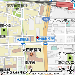 群馬県太田市浜町3-31周辺の地図