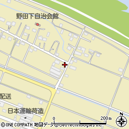 栃木県足利市野田町1418周辺の地図