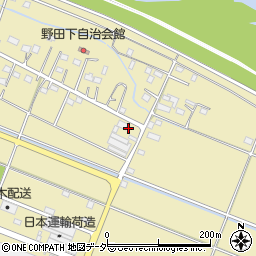 栃木県足利市野田町1417周辺の地図