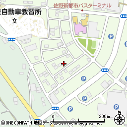 栃木県佐野市越名町2066-8周辺の地図