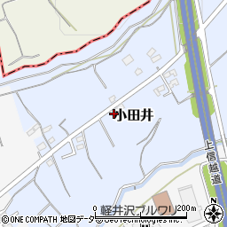 長野県佐久市小田井63-1周辺の地図