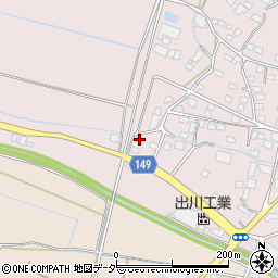 茨城県桜川市真壁町長岡374-15周辺の地図